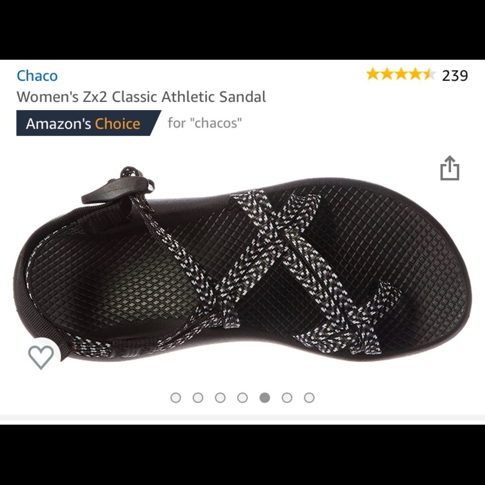 Black Chaco sandals